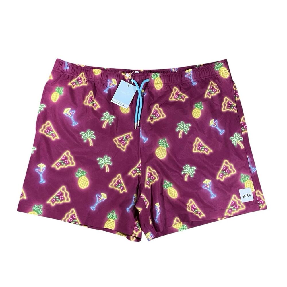 Eubi 5” Men’s Margarita Swim Trunks NWT - 2XL